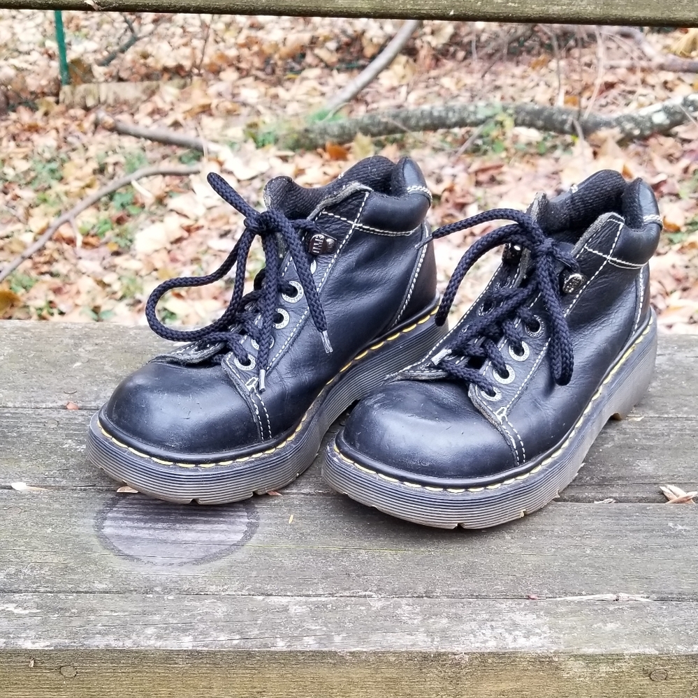 Rare vintage square toe Dr Martens